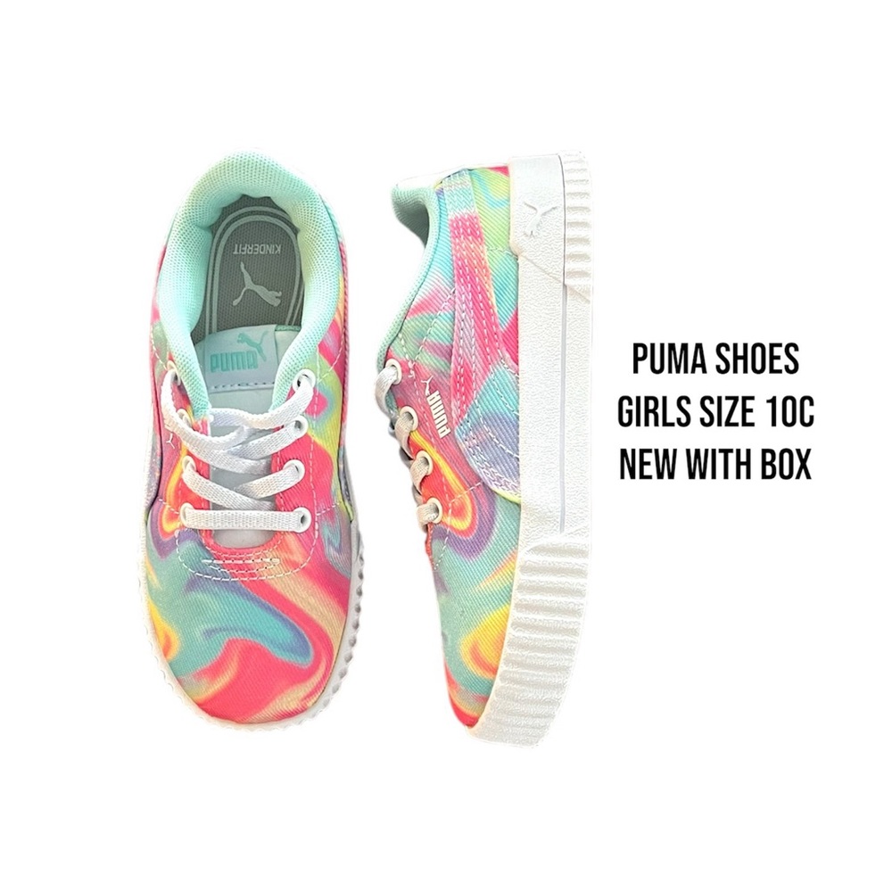PUMA Shoes | Tie Dye | Size 10C | Little Girls Shoes